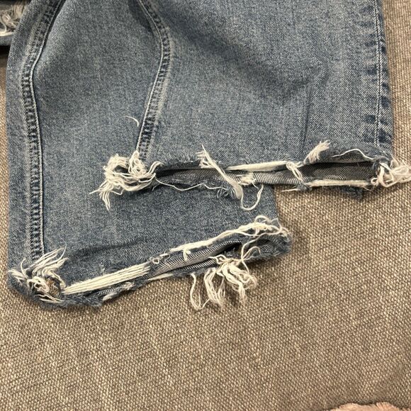 Citizens of Humanity Jeans Womens 28 Daphne Crop Blue High Rise COH Distressed - Picture 10 of 13